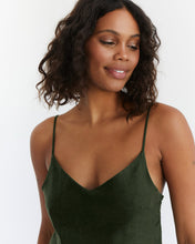 Load image into Gallery viewer, 100% French Flax Linen Slip in Olive