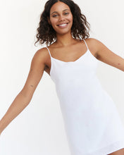 Load image into Gallery viewer, 100% French Flax Linen Slip in White