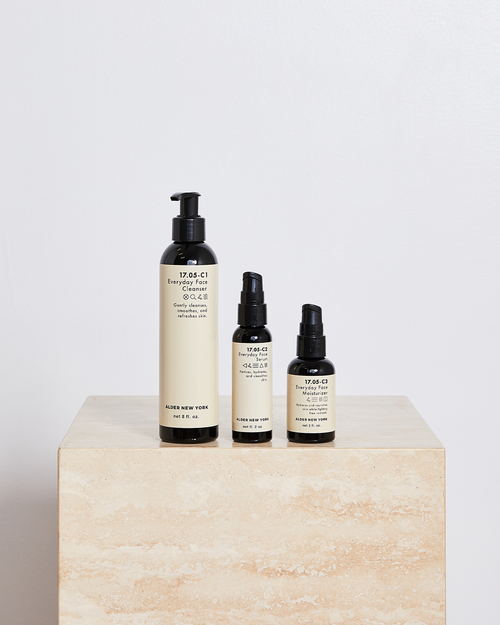 100% Linen Waffle Hand and Face Towel in Rust