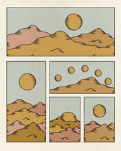 Load image into Gallery viewer, Annabelle Golden x Bed Threads 'Midnight Sun' Print