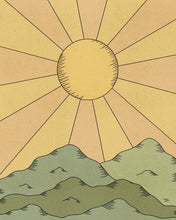 Load image into Gallery viewer, Annabelle Golden x Bed Threads 'Sunburst' Print