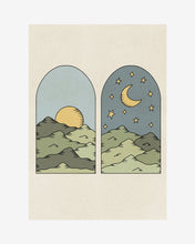 Load image into Gallery viewer, Annabelle Golden x Bed Threads 'Day &amp; Night' Print