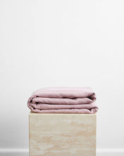 Load image into Gallery viewer, Lavender 100% French Flax Linen Throw