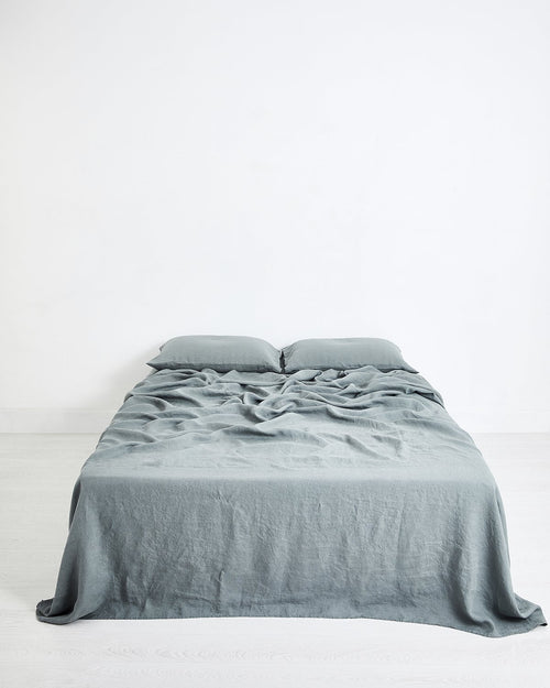 Mineral 100% Flax Linen Flat Sheet