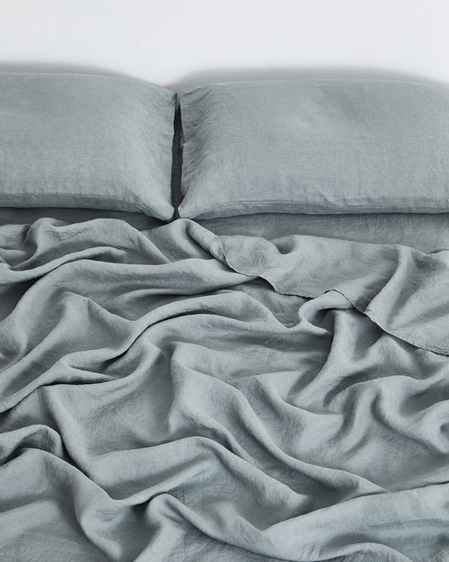 Mineral 100% Flax Linen Flat Sheet