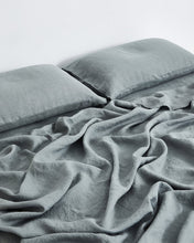 Load image into Gallery viewer, Mineral 100% Flax Linen Fitted Sheet