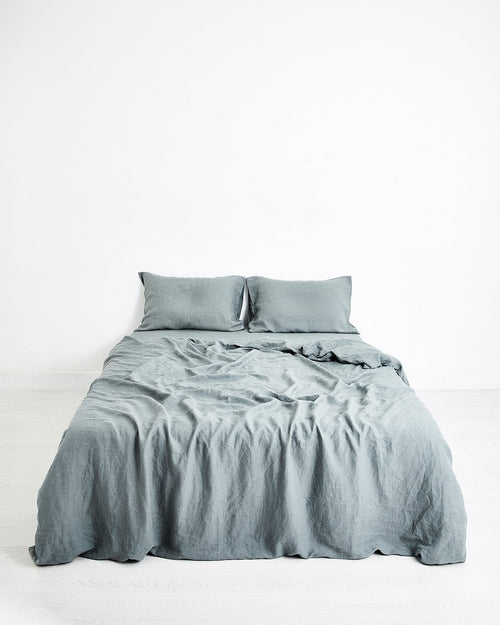 Mineral 100% Flax Linen Duvet Cover