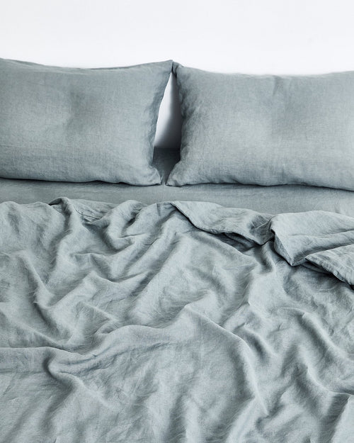 Mineral 100% Flax Linen Duvet Cover