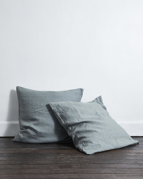 Mineral 100% Flax Linen European Pillowcases (Set of Two)