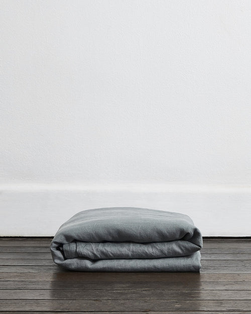 Mineral 100% Flax Linen Duvet Cover