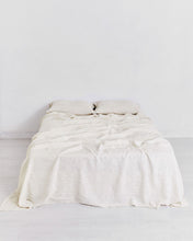 Load image into Gallery viewer, Stripe 100% Flax Linen Sheet Set