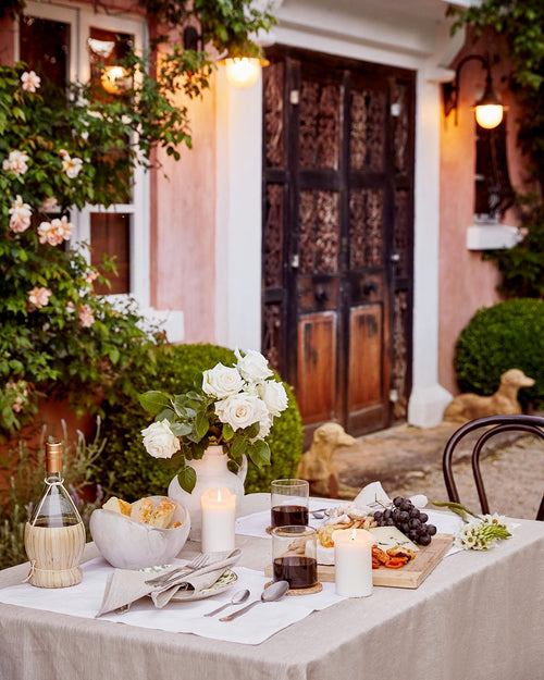 100% Linen Placemats in White (Set of Four)