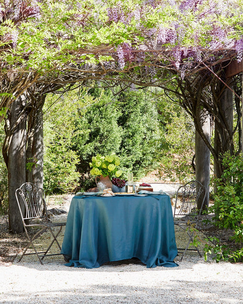 100% Linen Placemats in Petrol (Set of Four)