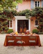 Load image into Gallery viewer, 100% Linen Napkins in Rust (Set of Four)