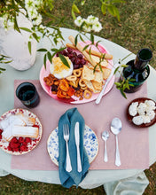 Load image into Gallery viewer, 100% Linen Napkins in Petrol (Set of Four)