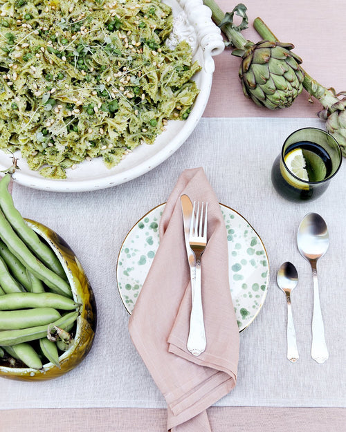 100% Linen Placemats in Oatmeal (Set of Four)