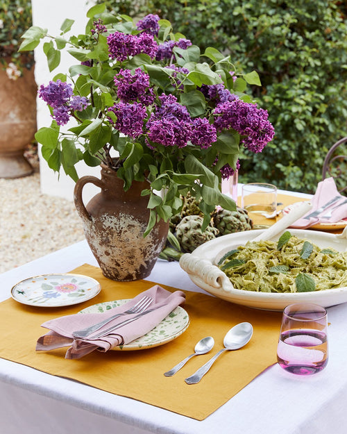100% Linen Napkins in Lavender (Set of Four)