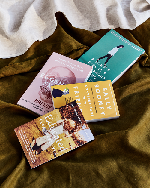 100% Linen Waffle Bath Towel in Turmeric