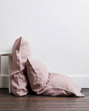 Load image into Gallery viewer, Lavender 100% Flax Linen Pillowcases (Set of Two)