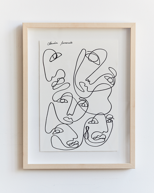 Claudia Miranda x Bed Threads 'One Together' Print