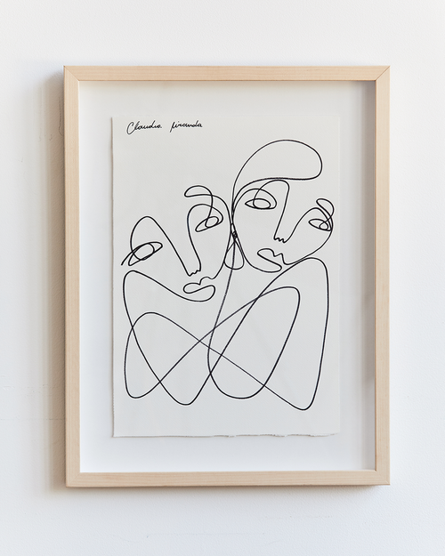 Claudia Miranda x Bed Threads 'True Connection' Print