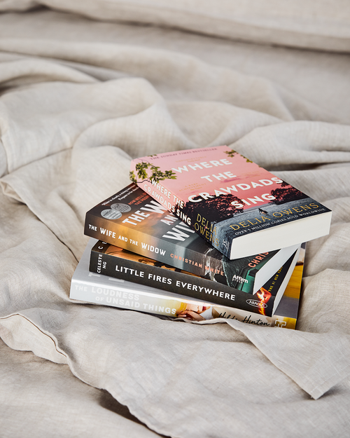 100% Linen Waffle Bath Towel in Turmeric