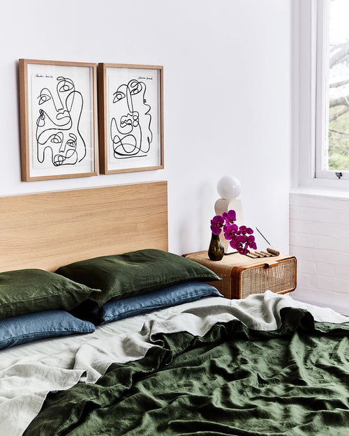 Claudia Miranda x Bed Threads 'Love' Print