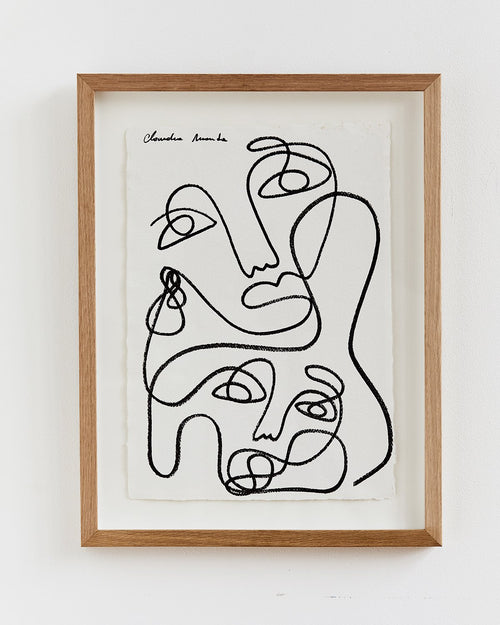 Claudia Miranda x Bed Threads 'Unconditional Love' Print