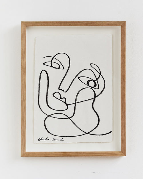 Claudia Miranda x Bed Threads 'Come With Me' Print