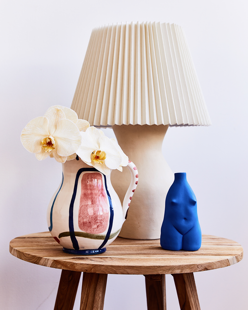 100% French Flax Linen Slip in Rust