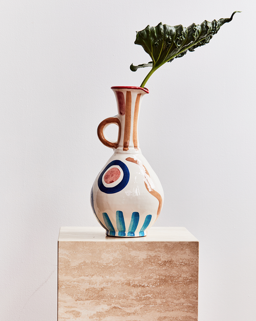 100% French Flax Linen Slip in Rust