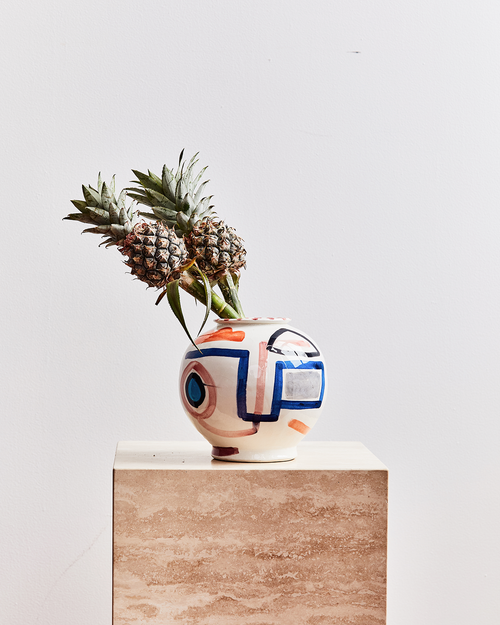 100% French Flax Linen Slip in Rust