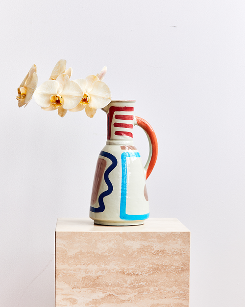 100% French Flax Linen Slip in Rust