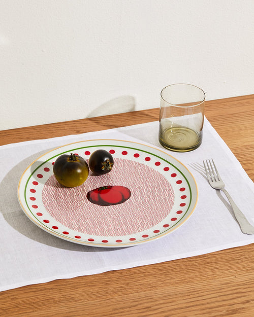 Bitossi Home Round Tomato Platter