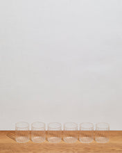 Load image into Gallery viewer, Bitossi Home Romantic Glass Tumblers in Clear (Set of 6)