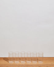 Load image into Gallery viewer, Bitossi Home Romantic Tall Tumblers in Clear (Set of 6)