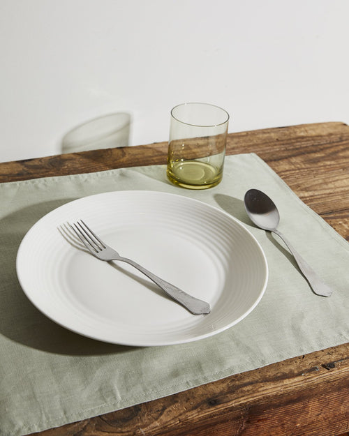 100% Linen Placemats in Sage (Set of Four)