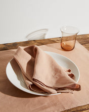 Load image into Gallery viewer, 100% Linen Napkins in Terracotta (Set of Four)