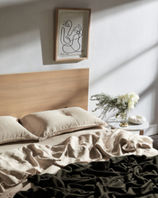 Load image into Gallery viewer, Pink Clay 100% Flax Linen Sheet Set