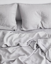Load image into Gallery viewer, Fog 100% Flax Linen Bedding Set