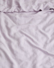 Load image into Gallery viewer, Lilac 100% Flax Linen Bedding Set