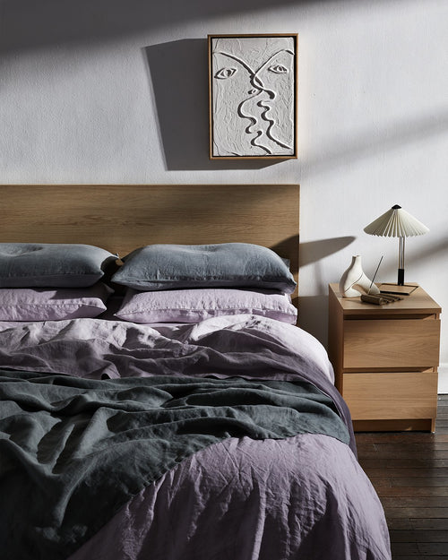 Mineral 100% French Flax Linen Throw