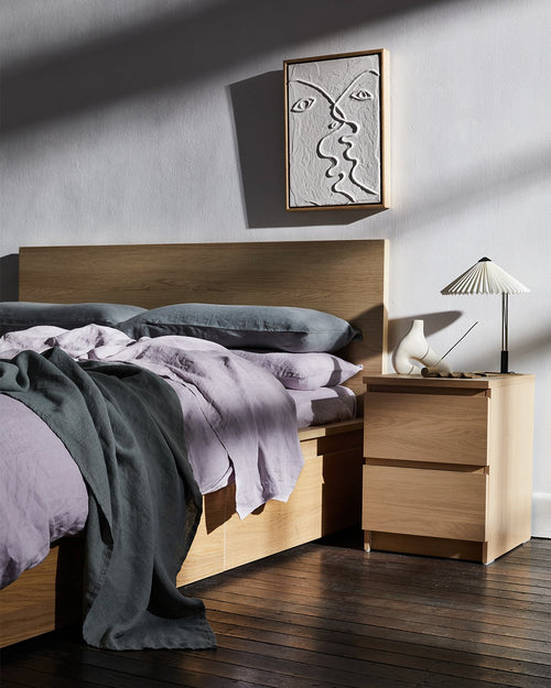 Mineral 100% French Flax Linen Throw