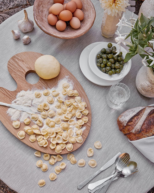 100% Linen Tablecloth in Oatmeal