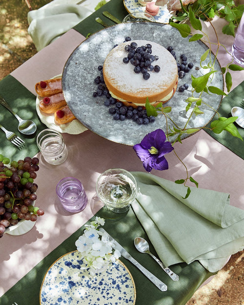 100% Linen Placemats in Olive (Set of Four)