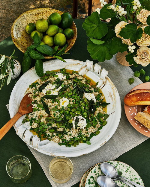 100% Linen Tablecloth in Olive