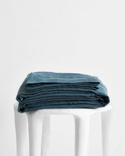 Load image into Gallery viewer, Petrol 100% Flax Linen Sheet Set