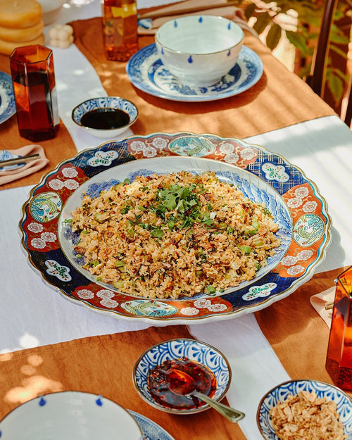 100% Linen Placemats in Rust (Set of Four)