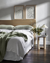 Load image into Gallery viewer, Sage 100% French Flax Linen Throw