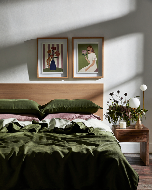 Mineral 100% Flax Linen Bedding Set